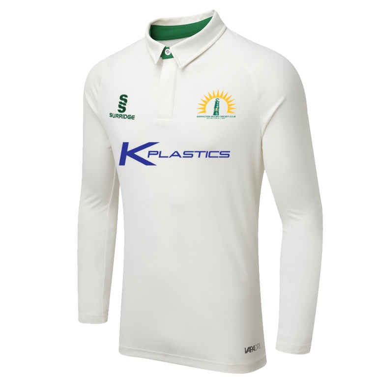 Ergo Long Sleeve Cricket Shirt Green