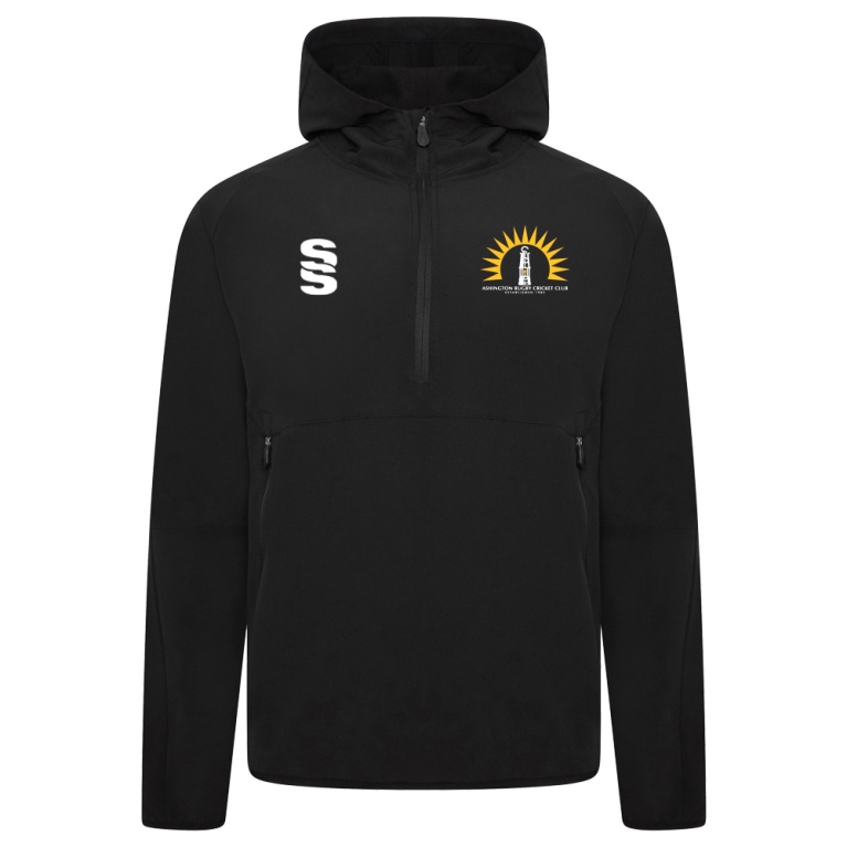 Dual Elite 1/4 Zip Hoody / Rain Jacket : Black